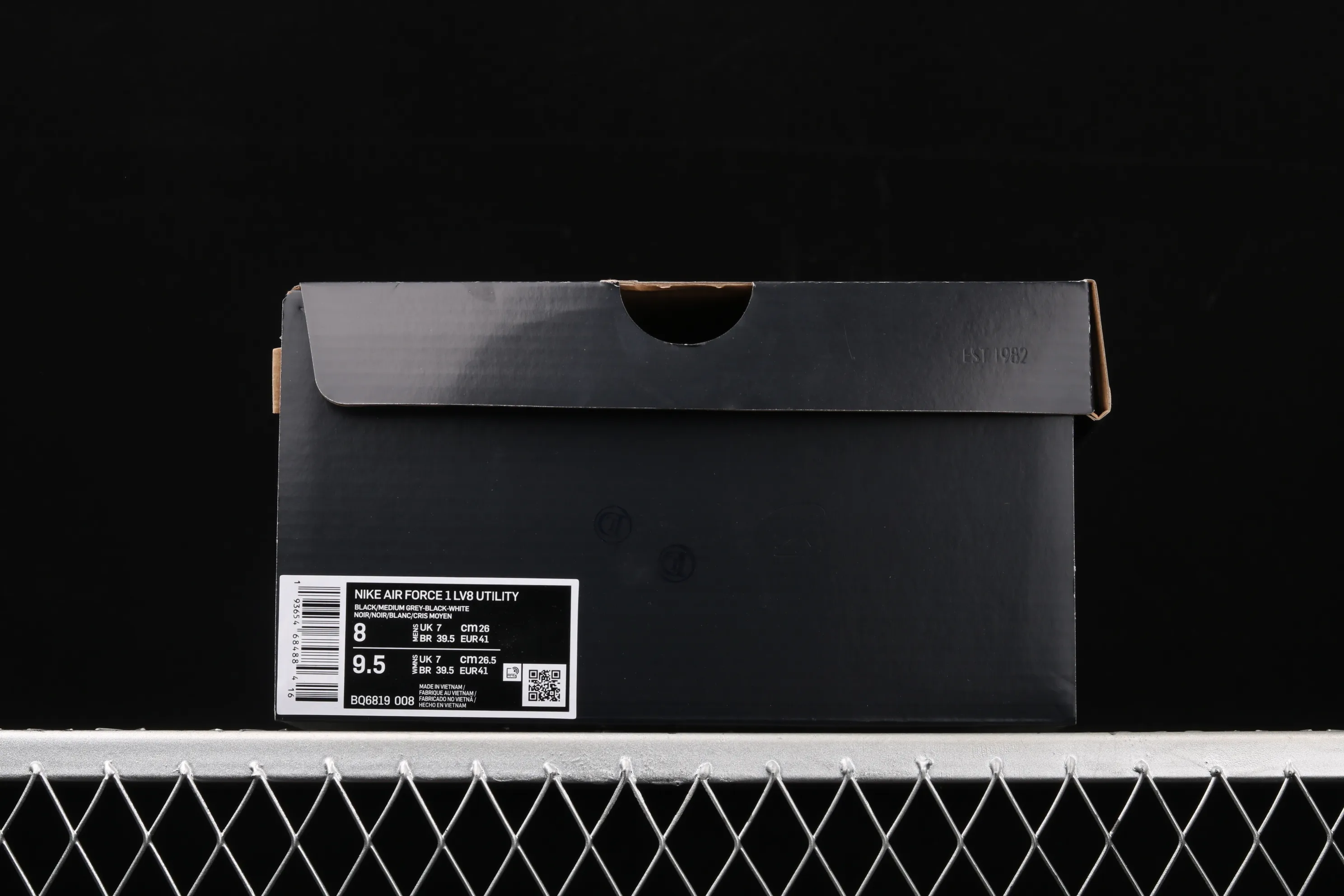 All categories Nk Air Force 1 Air Force series Nk Air Force 1 Mid Air Force mid-top Nk Air Force 1 Mid "Shadow Grey" Shadow Gray Air Force One Chinese casual sneakers BQ6819-008